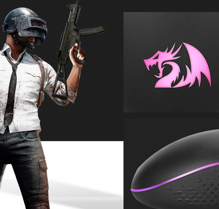 Black Wired USB Gaming Mouse
