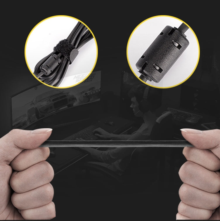Black Wired USB Gaming Mouse