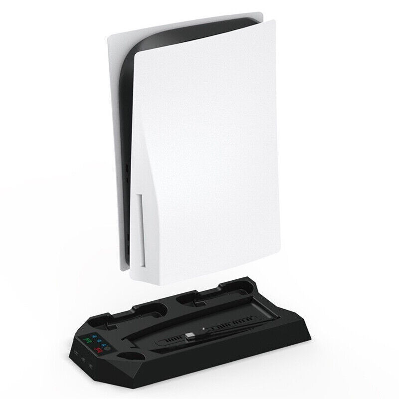 PS5 Vertical Cooling Fan Stand And Controller Charger Station For  Playstation 5